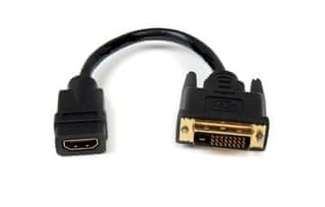 DVI-HDMI M/Ž adapter, črn, 15 cm, model RM-SW-T10, 31.20.9001