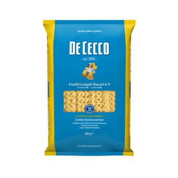 shumee Testenine De Cecco Fusili Lunghi Bucati 500 g