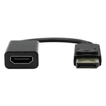 shumee Garbot DP-HDMI M/Ž kabelski adapter črne barve 20 cm 5CB0Q60062, 31.20.9003