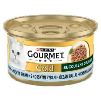shumee Gourmet GOLD sočni užitki z oceansko ribo 85 g