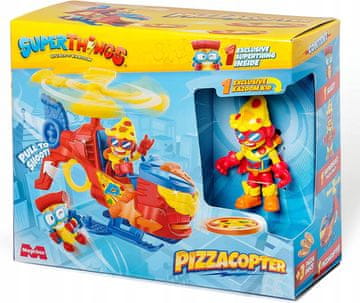 shumee SUPERTHINGS Pizzacopter SuperZings Helikopter za izstrelitev diskov za pico
