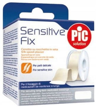 shumee PIC Sensitive Fix nežni svileni obliž 2,5 x 2,5 cm na roli 1 kos