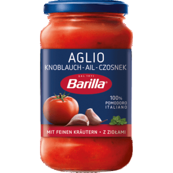 shumee BARILLA Aglio paradižnikova omaka s česnom 400 g