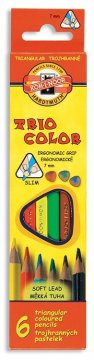 shumee TRIKOTNIČNE BARVICE TRIOCOLORS 3131 6 BARV 7 MM 1996