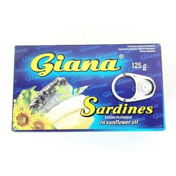shumee Sardine v olju 125 g Giana