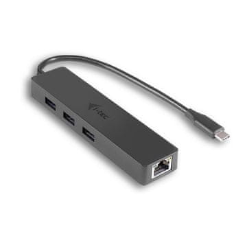 I-TEC I-TEC USB-C SLIM HUB + GLAN ( ), C31GL3SLIM