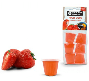 shumee Žele z okusom jagode za papige 6 kosov