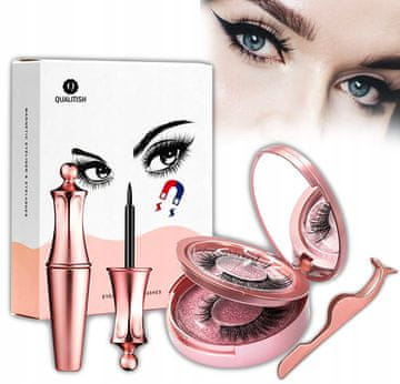 shumee MAGNETNE UMETNE TREPALNICE 7 PAROV PINCETE ZA ČRTALO ZA OČI