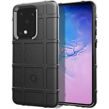 shumee Rugged Shield oklepni ovitek za Samsung Galaxy S20 Ultra črn