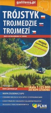 shumee Vodotesen zemljevid - Tripoint/Trojmedzie/Trojmezi