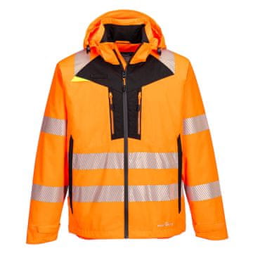 shumee Dežna jakna DX4 Hi-Vis Shell - oranžna, velikost L