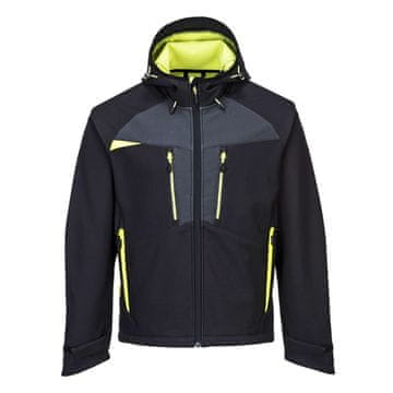 shumee Portwest DX474BKR XS črna softshell jakna (3L)
