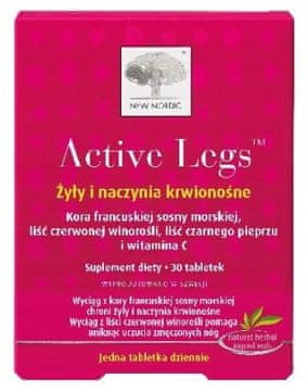 shumee NOVO NORDIC Active Legs za vene in krvne žile 30 tablet