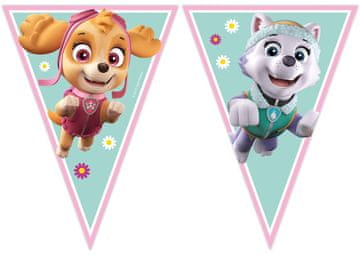 Procos Girlanda, zastavice Paw Patrol Skye Everest 230 cm