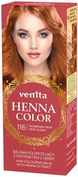 shumee VENITA HENNA COLOR balzam za barvanje las 116 Radiant Spark 75 ml