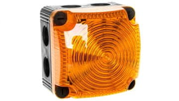 shumee Opozorilna lučka rumena 24V DC LED fiksna IP65 853.300.55