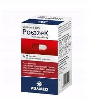 shumee Potazek 50 kapsul kalijev klorid 610 mg