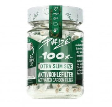 shumee Purize Extra Slim White Filters 100pcs Jar