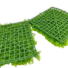 shumee BioPlant Background Umetna podloga Modularno ozadje za terarij Svetli lišaj 25x25 cm