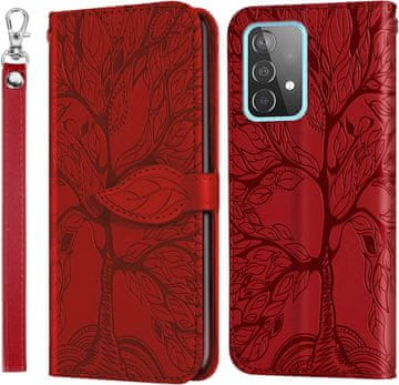 shumee ZAPRT OVITEK ZA SAMSUNG GALAXY A73 5G RDEČ