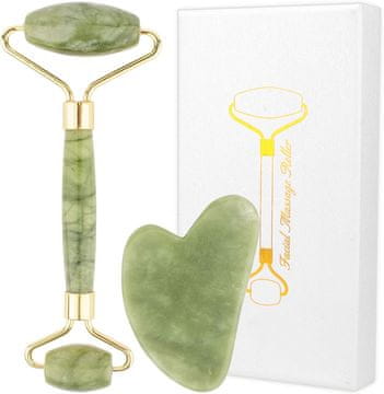 shumee ROLLER MASAŽER ZA OBRAZ IZ NARAVNEGA ŽADETA