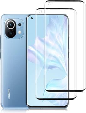 shumee 2 KOM KALJENO STEKLO ZA XIAOMI MI 11/11 PRO/11 ULTRA