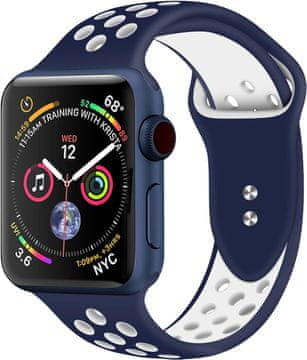shumee Pašček ZA Apple Watch 1/2/3/4/5/6/7/8/9/SE 42/44/45 mm moder M/L