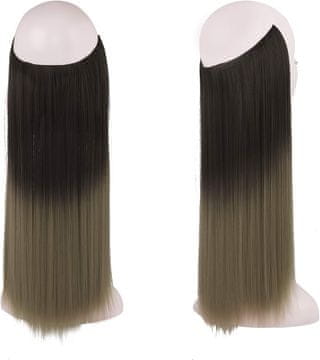 shumee SINTETIČNI LASNI LASNI PODALJŠKI RAVNI OMBRE 46cm