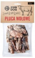 shumee SUHE ŽVEČLJIVE PRIGRIZKE ZAKLAD ZA PSE GOVEDJA PLJUČA John Dog 100 g