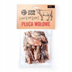 shumee SUHE ŽVEČLJIVE PRIGRIZKE ZAKLAD ZA PSE GOVEDJA PLJUČA John Dog 100 g