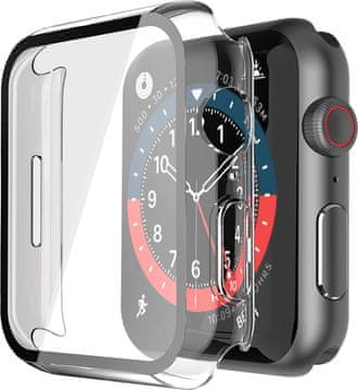 shumee TRDO ETUI ZA URE APPLE WATCH SERIES 7/6/5 41MM CLEAR