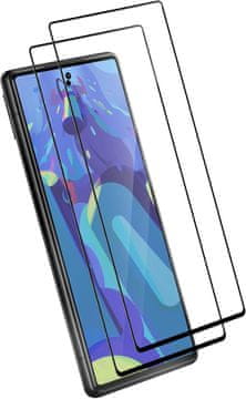 shumee 2x 9H KALJENO STEKLO ZA GOOGLE PIXEL 6 S ČRNIM OKVIRJEM, PROZOREN