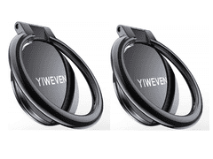 shumee 2x DRŽALO ZA PRSTE ZA TELEFON/TABLICO ČRNO