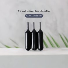 shumee 3x ČRNI KARTUŠA ZA ZAŠČITNO MASKIRANJE ŽIGA, NADOMESTNA