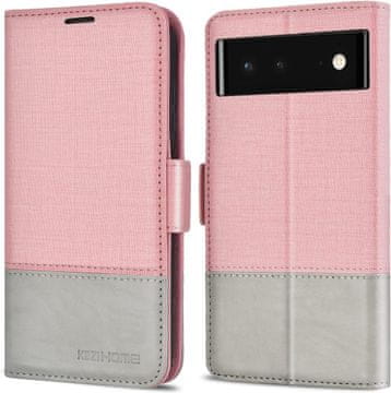 shumee GOOGLE PIXEL 6 PRO 5G ZAPRTO OVITJE SIVO ROZA