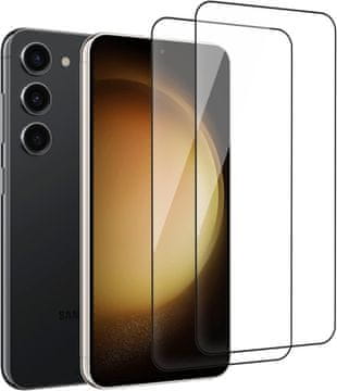 shumee 2x 9H KALJENO STEKLO ZA SAMSUNG GALAXY S23 FULL GLASS