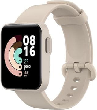 shumee BEŽ PAŠEK ZA URO XIAOMI MI/REDMI WATCH LITE SILIKON 20MM