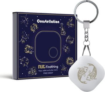 shumee Bluetooth nahrbtnik denarnice Fish Key Locator Bela