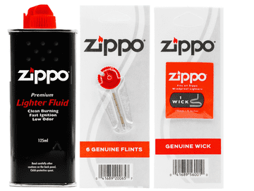 shumee ZIPPO BENZINSKI KOMPLET STONES KNOT Dodatki