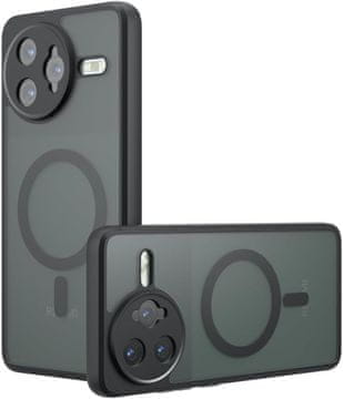 shumee Armor MagSafe Hybrid TPU ovitek za POCO F7 Ultra / Redmi K80 Pro črn