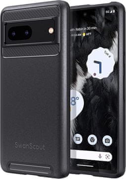 shumee OVITEK ZA GOOGLE PIXEL 7 ZAPRTO ČRN