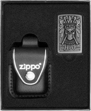 shumee Darilni set vžigalnikov ZIPPO INDIAN SKULL št. 3