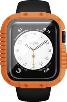shumee ETUI ZA APPLE WATCH 4/5/6/SE 44mm REINFORMED CASE ORANŽEN