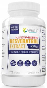 shumee Wish RESVERATROL resveratrol prebiotik 120 kapsul.