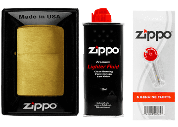 shumee VŽIGALNIK ZIPPO KOMPLET MEDENINASTIH BRUŠENIH BENZINSKIH KAMNOV Dodatki