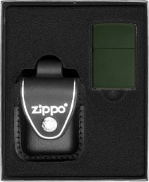 shumee Darilni set vžigalnikov ZIPPO GREEN MATTE št. 3