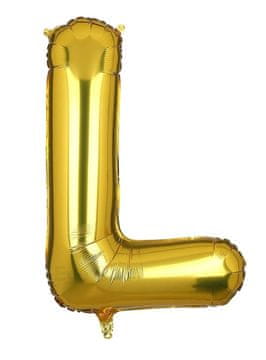 shumee VELIKI FOLIJA BALON ZA OBLETNICO ROJSTNI DAN ČRKA ZLATA 40cm