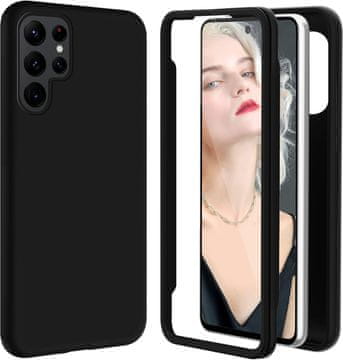 shumee OVITEK ČRN ZA SAMSUNG GALAXY S22 ULTRA 5G