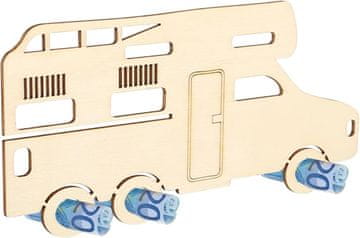 shumee IZREZANA PRIKOLICA IZ VEZANEGA PESENA ZA DIY DARILO ZA OKRAS