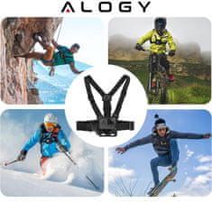shumee Nastavljiv nosilec za prsni pas za GoPro Hero 1098765